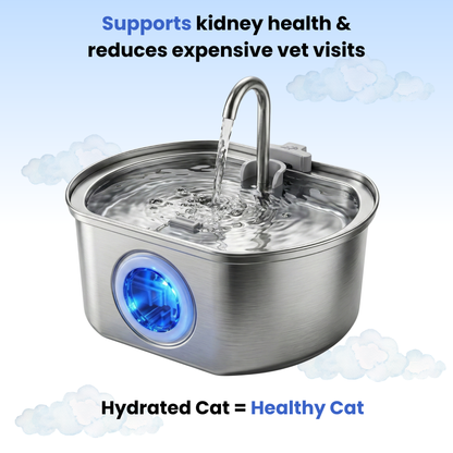 Glowin Stainless Steel Water Fountain