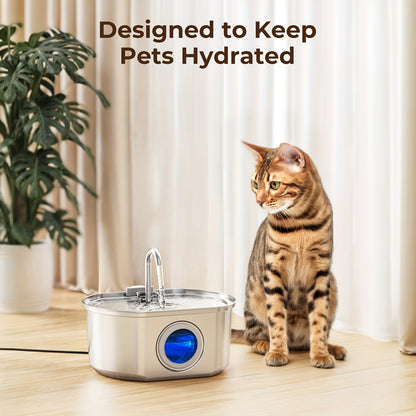 Glowin Stainless Steel Water Fountain