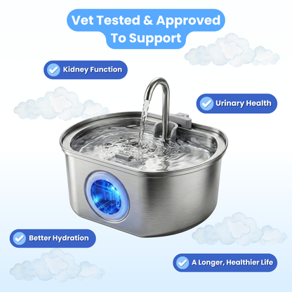 Glowin Stainless Steel Water Fountain