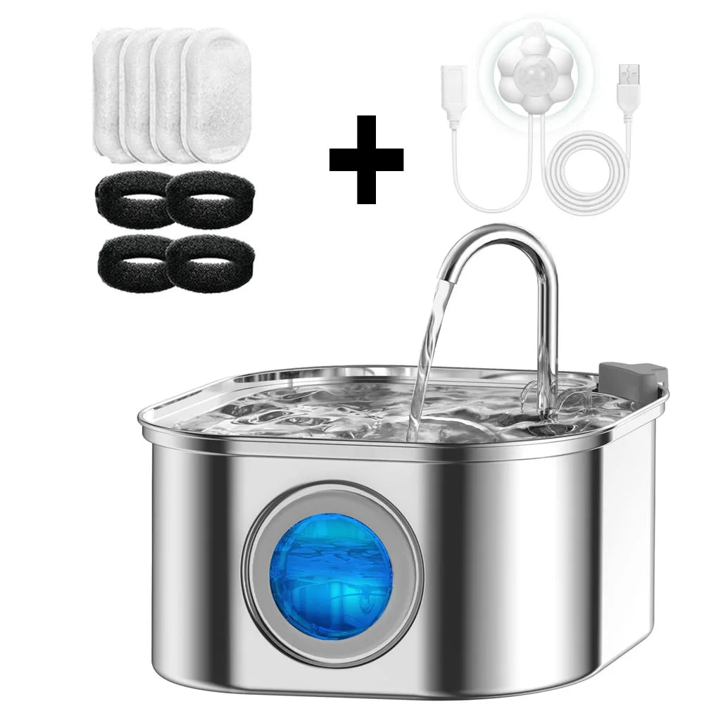 Glowin Stainless Steel Water Fountain